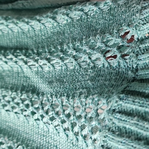 Vintage Marciano Boat Neck Pointelle Knit Tank Top - Picture 2 of 8